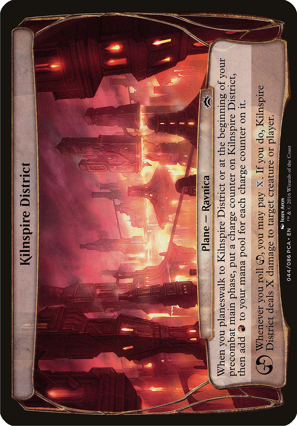 {O} Kilnspire District (Planes) [Planechase Anthology Planes][OVR PCA 044]
