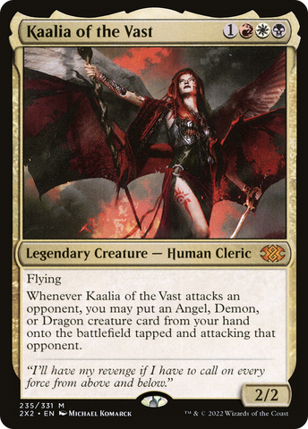 {R} Kaalia of the Vast [Double Masters 2022][2X2 235]