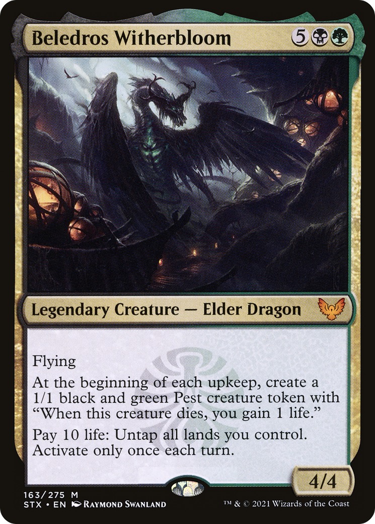 {R} Beledros Witherbloom [Strixhaven: School of Mages][STX 163]