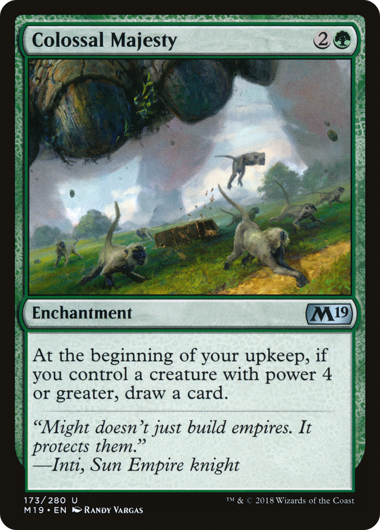 {C} Colossal Majesty [Core Set 2019][M19 173]