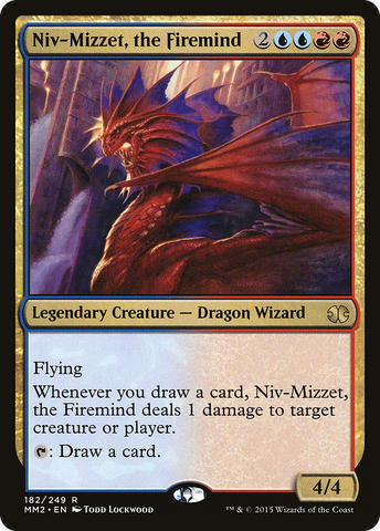 {R} Niv-Mizzet, the Firemind [Modern Masters 2015][MM2 182]