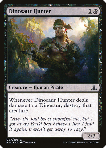 {C} Dinosaur Hunter [Rivals of Ixalan][RIX 067]