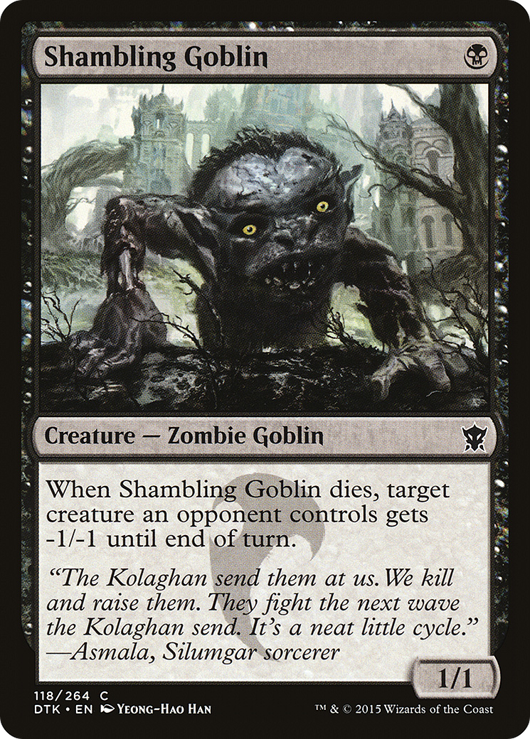 {C} Shambling Goblin [Dragons of Tarkir][DTK 118]