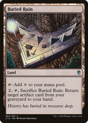 {C} Buried Ruin [Commander 2016][C16 284]