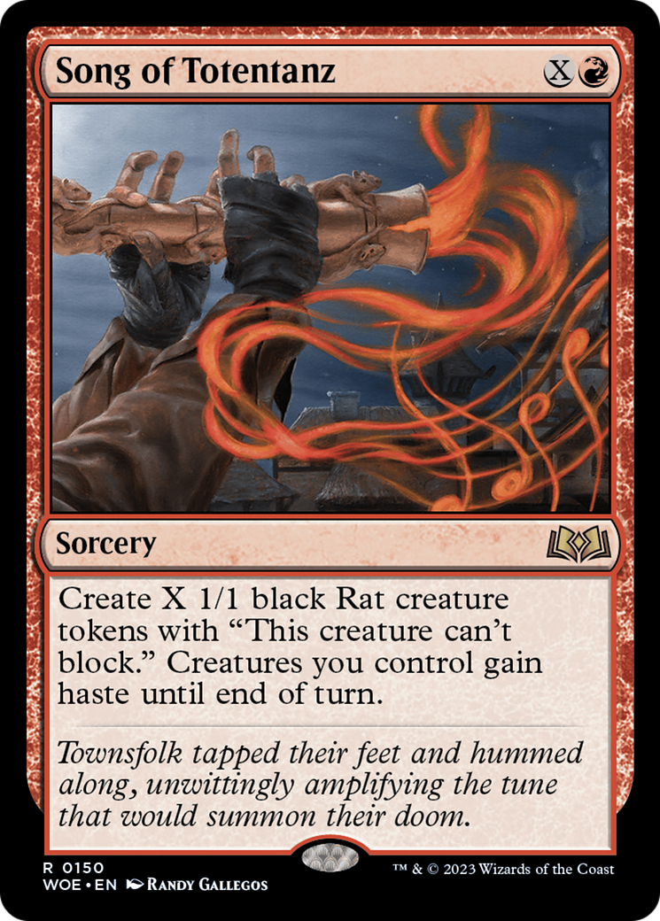 {@R} Song of Totentanz [Wilds of Eldraine][WOE 150]