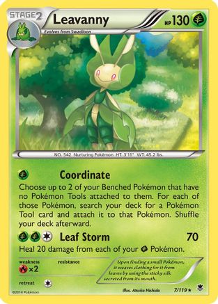 [PKM-R] Leavanny (7/119) [XY: Phantom Forces]