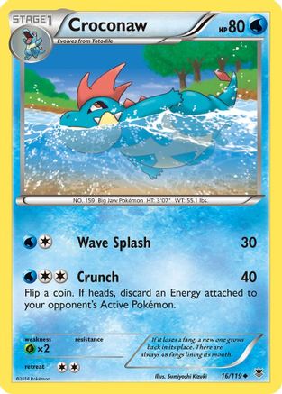 [PKM] Croconaw (16/119) [XY: Phantom Forces]