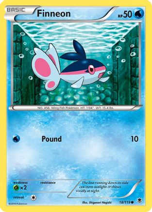 [PKM] Finneon (18/119) [XY: Phantom Forces]