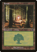 {B} Forest (410) (Retro) [Dominaria Remastered][DMR 410]