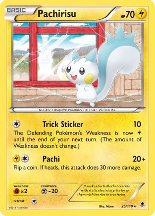 [PKM-R] Pachirisu (25/119) [XY: Phantom Forces]