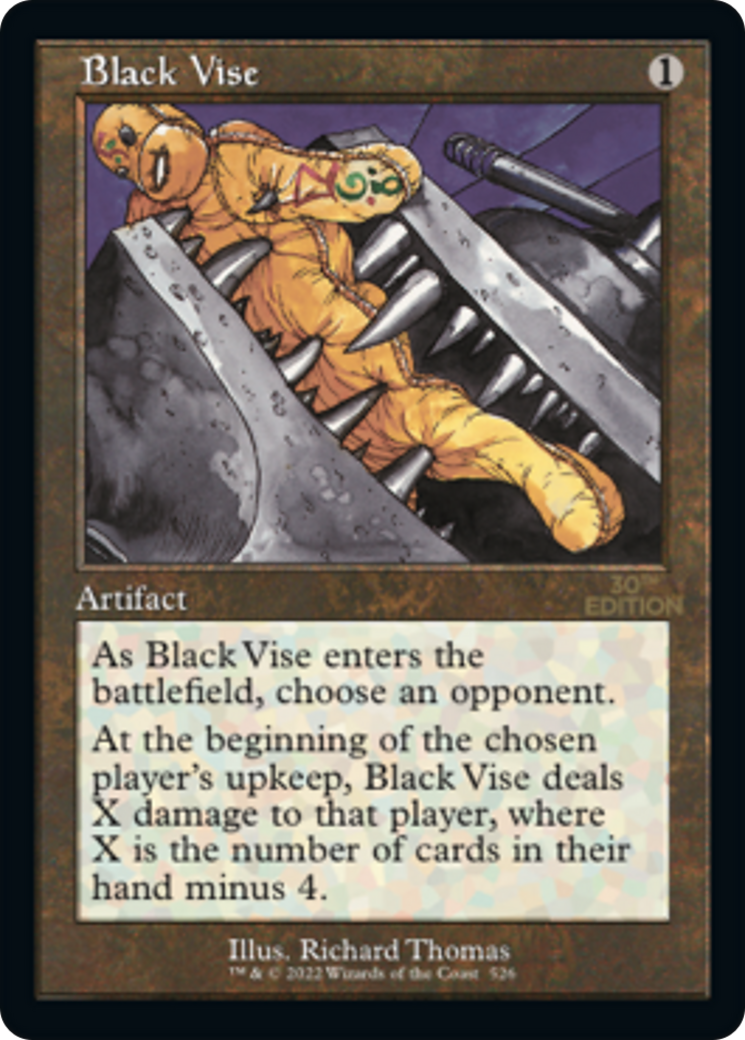 {C} Black Vise (Retro) [30th Anniversary Edition][30A 526]