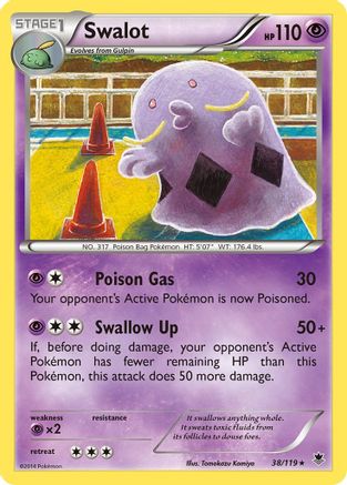 [PKM] Swalot (38/119) [XY: Phantom Forces]
