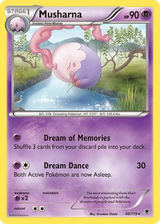 [PKM] Musharna (40/119) [XY: Phantom Forces]