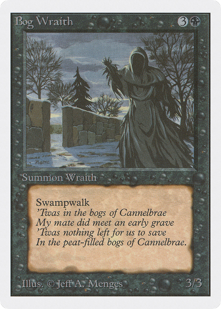 {C} Bog Wraith [Unlimited Edition][2ED 096]
