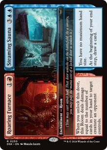 {@R} Roaring Furnace // Steaming Sauna [Duskmourn: House of Horror][DSK 230]