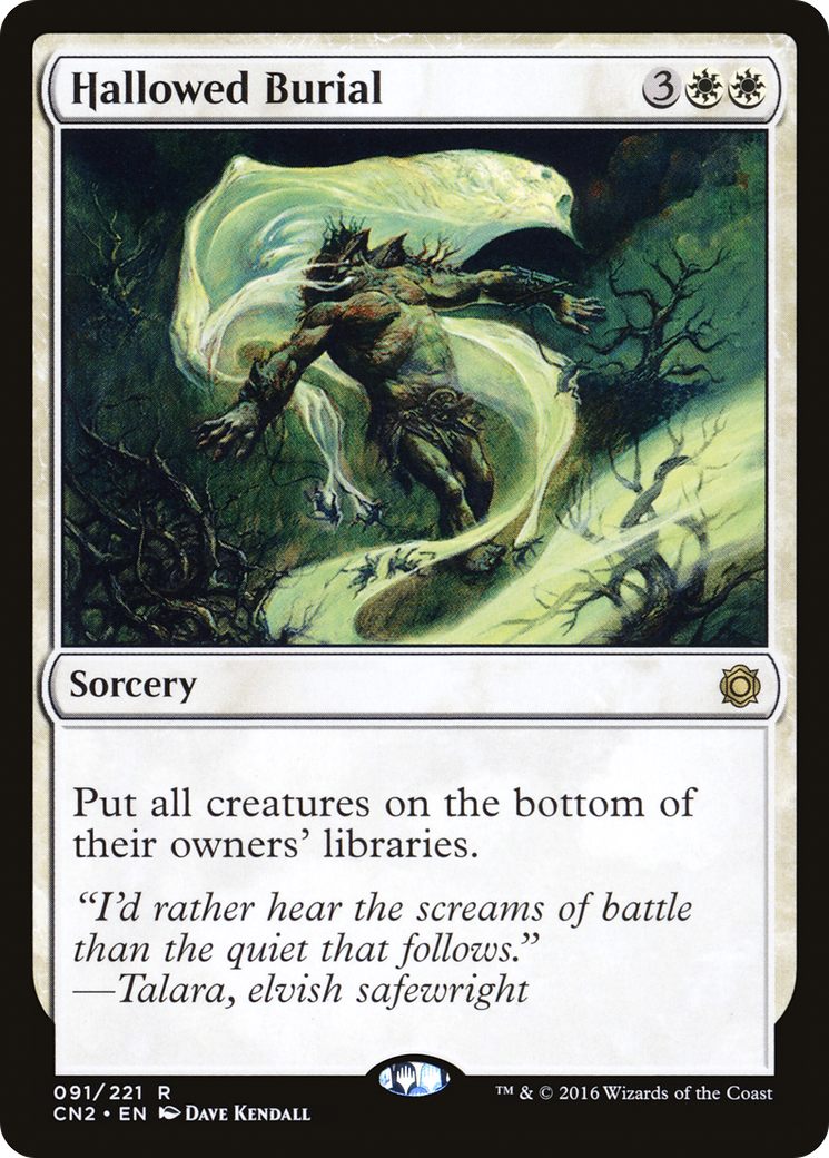 {R} Hallowed Burial [Conspiracy: Take the Crown][CN2 091]