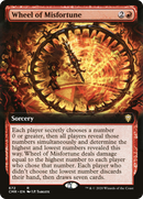 {R} Wheel of Misfortune (Extended Art) [Commander Legends][CMR 672]