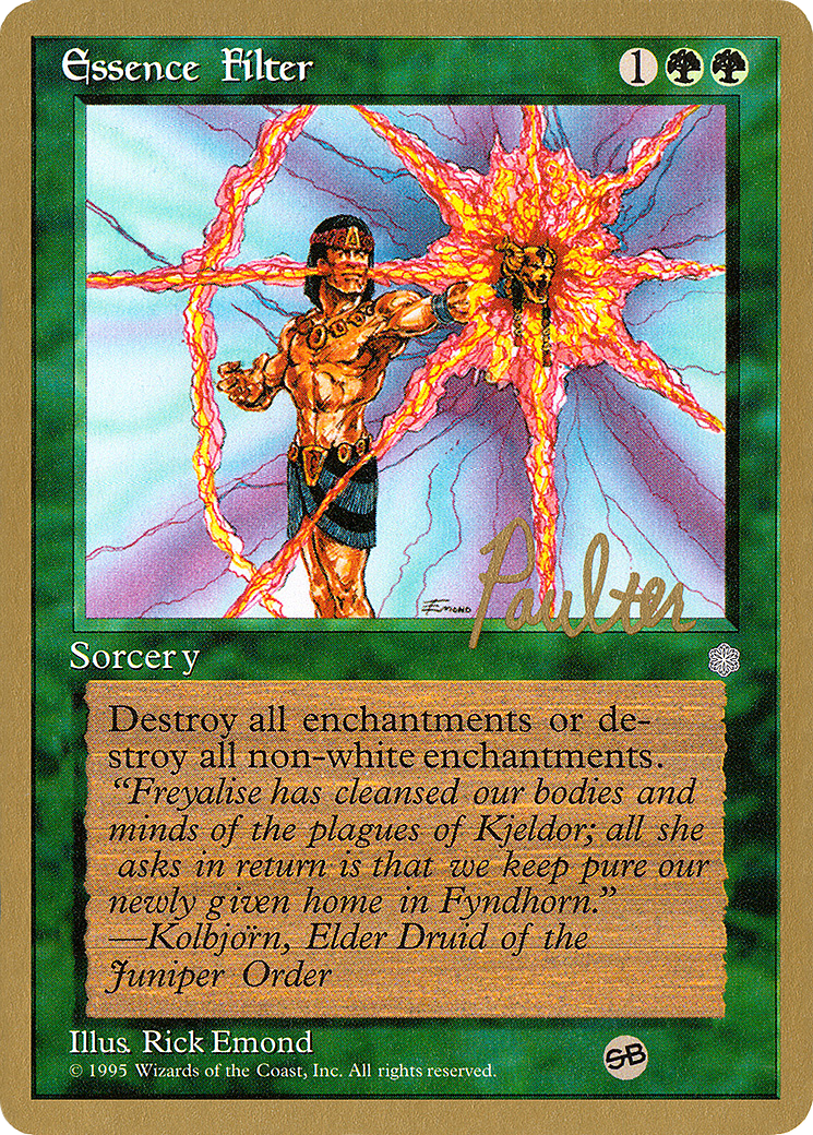 {C} Essence Filter (Preston Poulter) (SB) [Pro Tour Collector Set][GB PTC PP233SB]