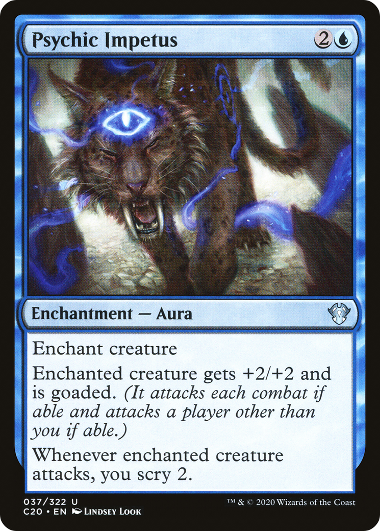 {C} Psychic Impetus [Commander 2020][C20 037]