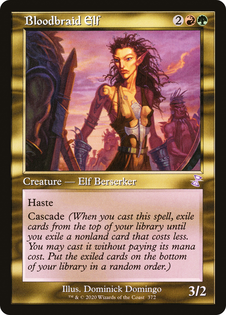{R} Bloodbraid Elf (Timeshifted) [Time Spiral Remastered][TSR 372]