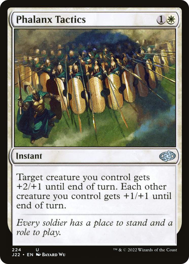 {C} Phalanx Tactics [Jumpstart 2022][J22 224]