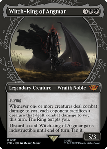 {R} Witch-king of Angmar (Showcase Ring Frame) [The Lord of the Rings: Tales of Middle-Earth][LTR 311]