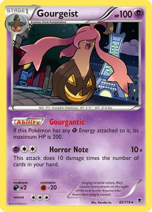 [PKM] Gourgeist (45/119) [XY: Phantom Forces]