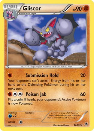 [PKM-R] Gliscor (47/119) [XY: Phantom Forces]