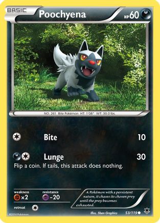 [PKM] Poochyena (53/119) [XY: Phantom Forces]