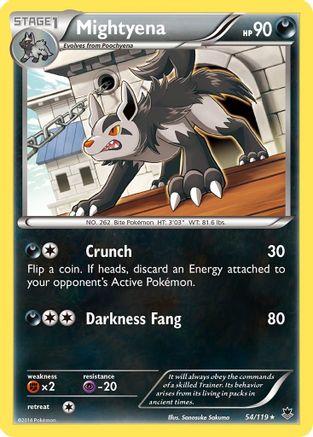 [PKM] Mightyena (54/119) [XY: Phantom Forces]