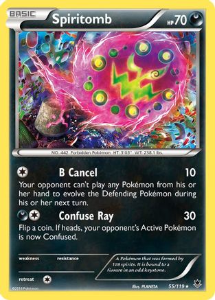 [PKM] Spiritomb (55/119) [XY: Phantom Forces]