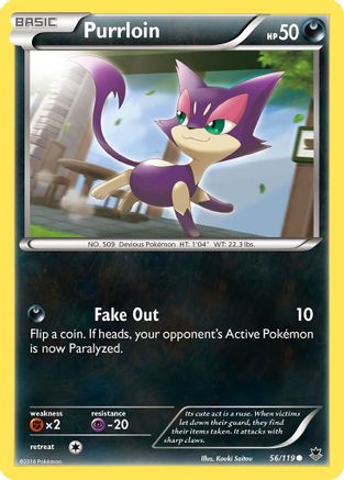 [PKM] Purrloin (56/119) [XY: Phantom Forces]