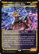 {R} Greasefang, Okiba Boss (Showcase Soft Glow) [Kamigawa: Neon Dynasty][NEO 397]
