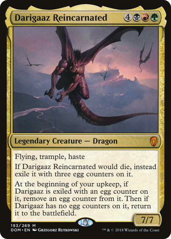{R} Darigaaz Reincarnated [Dominaria][DOM 193]