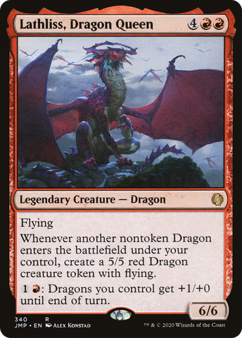 {R} Lathliss, Dragon Queen [Jumpstart][JMP 340]