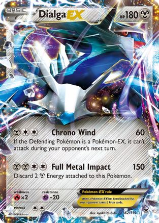 [PKM] Dialga EX (62/119) [XY: Phantom Forces]