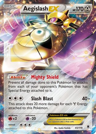 [PKM-R] Aegislash EX (65/119) [XY: Phantom Forces]