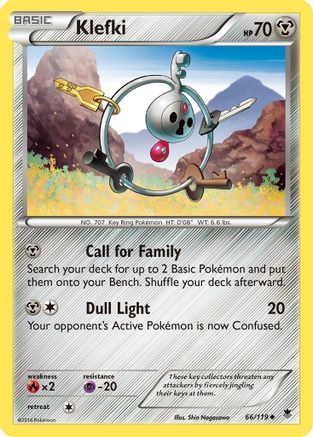 [PKM] Klefki (66/119) [XY: Phantom Forces]