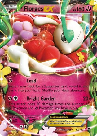 [PKM] Florges EX (67/119) [XY: Phantom Forces]