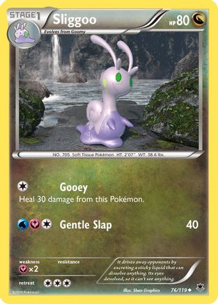 [PKM] Sliggoo (76/119) [XY: Phantom Forces]