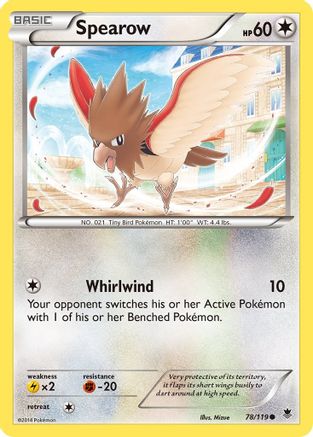 [PKM-C] Spearow (78/119) [XY: Phantom Forces]