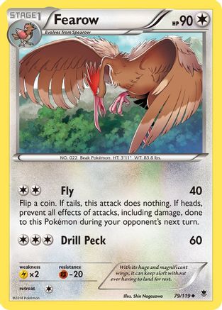 [PKM-C] Fearow (79/119) [XY: Phantom Forces]