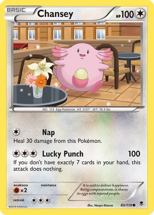 [PKM-C] Chansey (80/119) [XY: Phantom Forces]