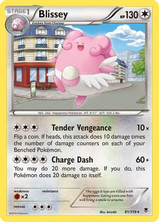 [PKM] Blissey (81/119) [XY: Phantom Forces]