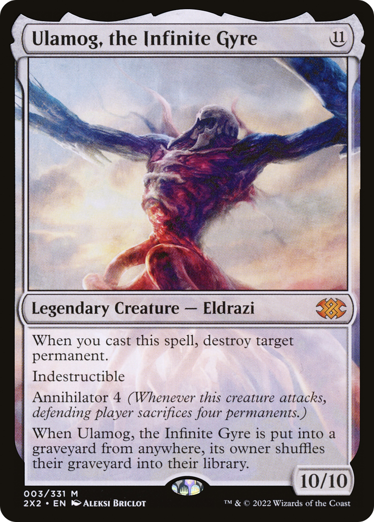 {R} Ulamog, the Infinite Gyre [Double Masters 2022][2X2 003]