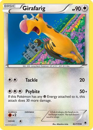 [PKM] Girafarig (82/119) [XY: Phantom Forces]