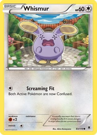 [PKM] Whismur (83/119) [XY: Phantom Forces]