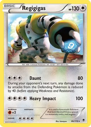 [PKM] Regigigas (86/119) [XY: Phantom Forces]