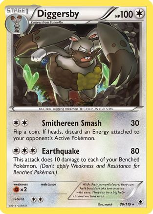[PKM-R] Diggersby (88/119) [XY: Phantom Forces]