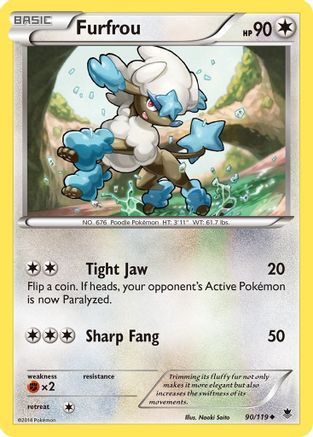 [PKM] Furfrou (90/119) [XY: Phantom Forces]